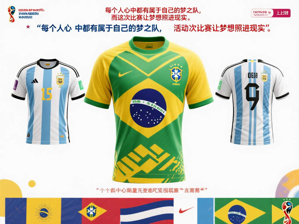 世界杯球衣设计比赛上线，球迷投票热烈